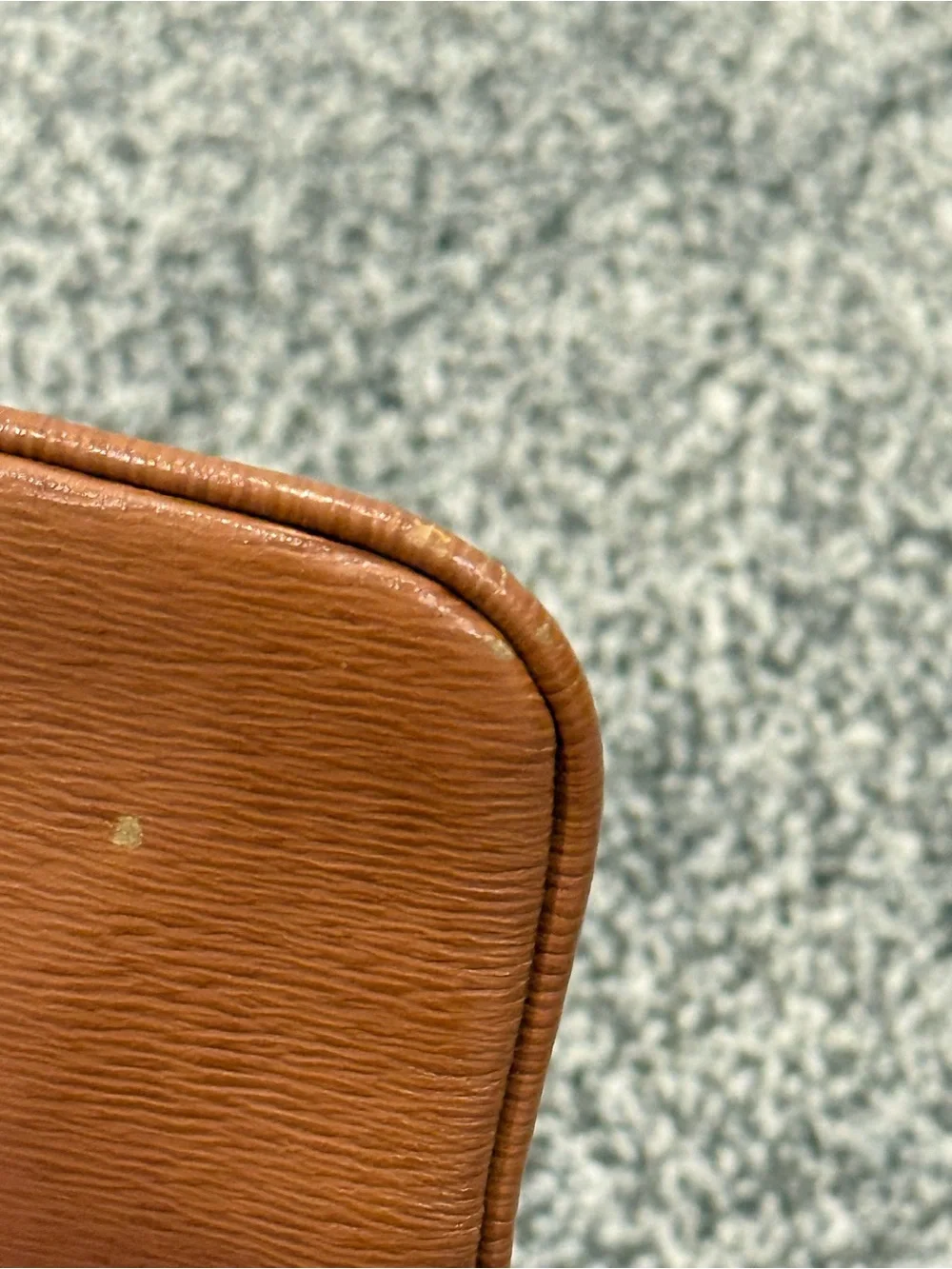 Ralph Lauren Leather Crossbody Bag in Cognac